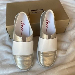 Ellen Degeneres leather loafers